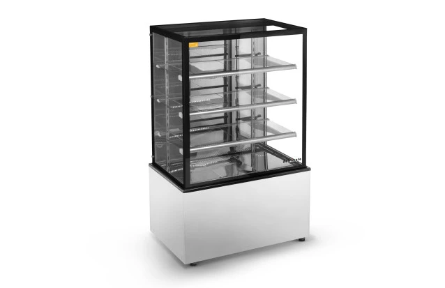 VITRINE ALTA QUENTE NEW TITANIUM REFRIMATE